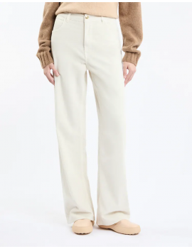 Fay Pantaloni Regular Velluto Panna - NTW8249533TVLSB020 - Semenzato Abbigliamento
