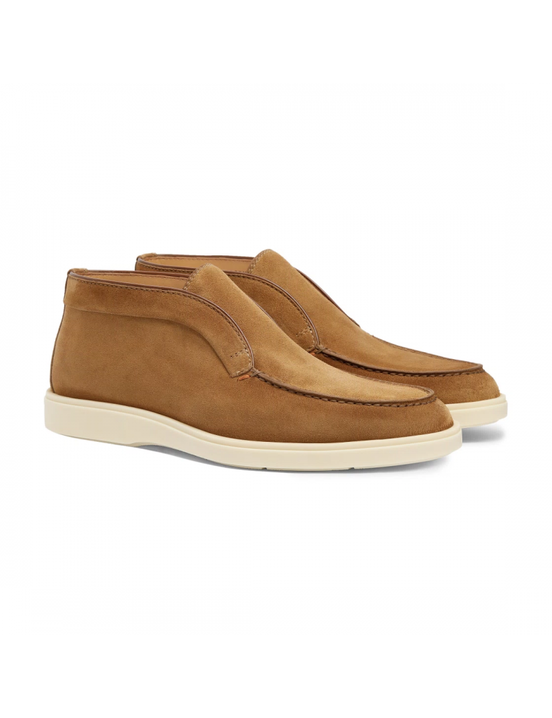 Santoni Stivaletto Desert Suede Marrone - MGDT17823TICBGEXC50 - Semenzato Abbigliamento