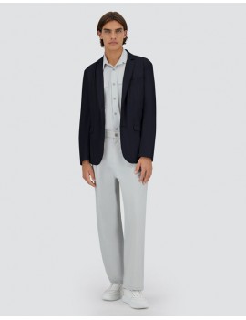 Herno Blazer In Light Matt Blu - GA000179U12803Z9201 - Semenzato Abbigliamento