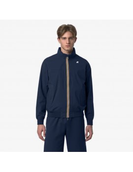 K Way Amaury Stretch Nylon Jersey Blue Insignia - K3123VW - Semenzato Abbigliamento