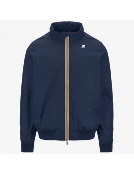 K Way Amaury Stretch Nylon Jersey Blue Insignia - K3123VW - Semenzato Abbigliamento