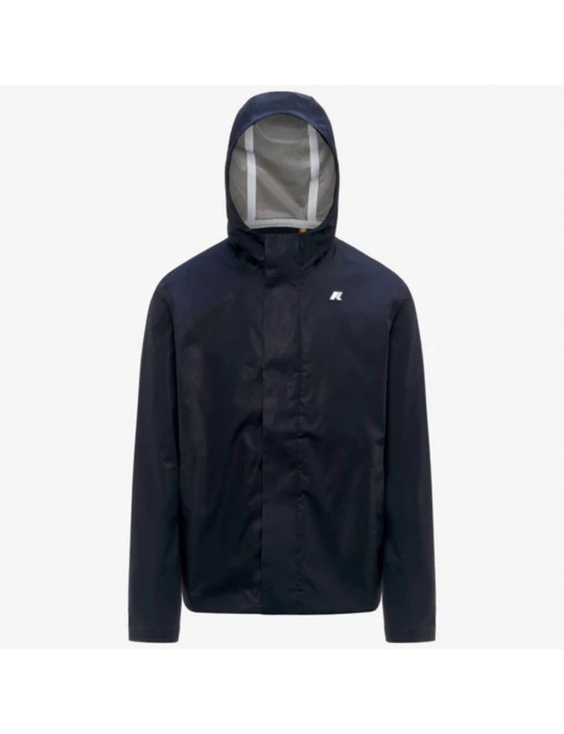 K Way Jacko Cotton 3 Layers Blu Depth - K21344W - Semenzato Abbigliamento