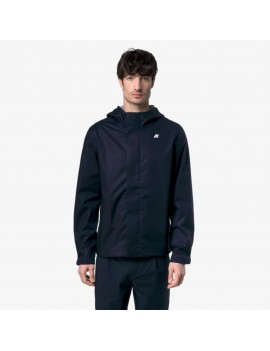 K Way Jacko Cotton 3 Layers Blu Depth - K21344W - Semenzato Abbigliamento